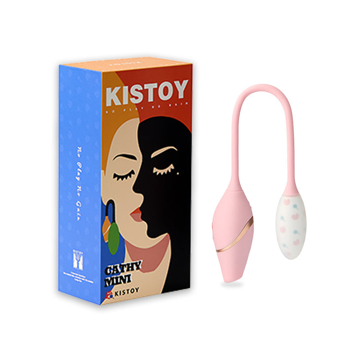 KISTOY Cathy Mini 迷你版三重奏秒潮抽插吮吸震动多频按摩棒